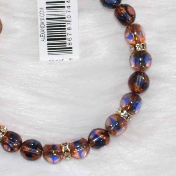 Alex and Ani, Eden EWB Bark beaded adjustable bracelet - Picture 8 of 9